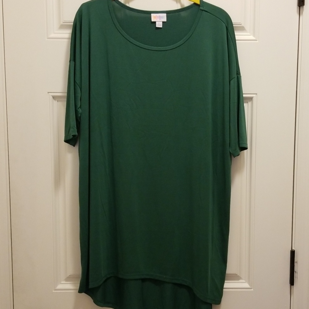 LuLaRoe Irma tunic top size Large
